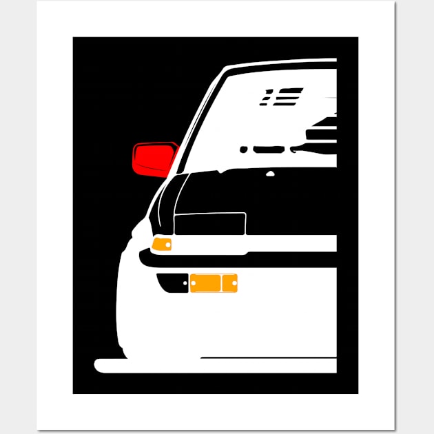 AE86 Trueno Hachiroku Wall Art by EtyazaForez